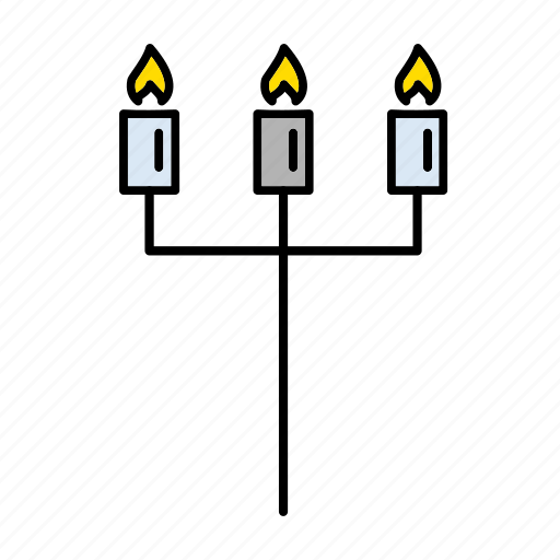 Candle, halloween, holiday, light icon - Download on Iconfinder