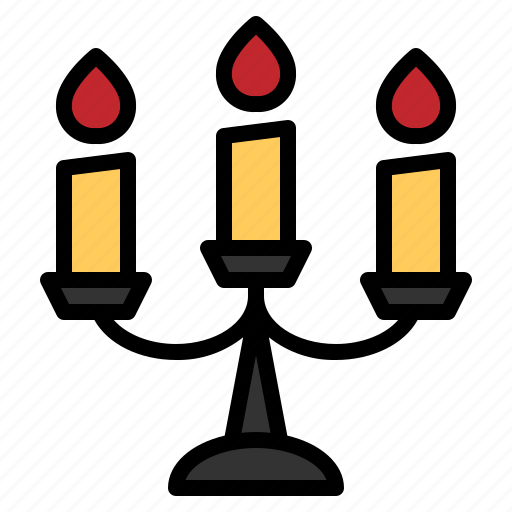 Candle, candles, decoration, festival, halloween, holiday, party icon - Download on Iconfinder