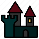 castle, halloween, haunted, horror, mansion, spooky, witch