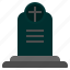 cemetery, cross, death, grave, graveyard, halloween, tombstone 