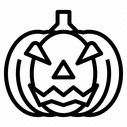 Bulb, festival, halloween, lamp, light, pumpkin, scary icon - Download on Iconfinder