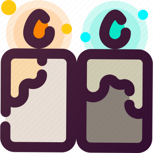 Burn, candle, candles, fire, flame icon - Download on Iconfinder