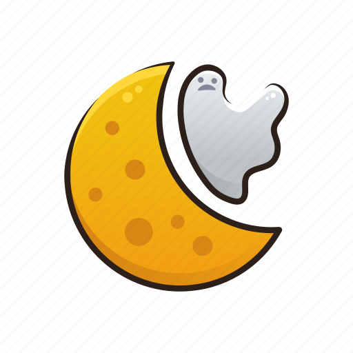 Event, ghost, halloween, horror, moon, night, scary icon - Download on Iconfinder