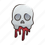 blood, event, halloween, horror, night, scary, skull 