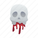 blood, event, halloween, horror, night, scary, skull