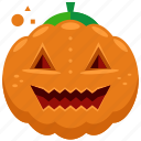 decoration, halloween, nightmare, pumpkin, scary, smile