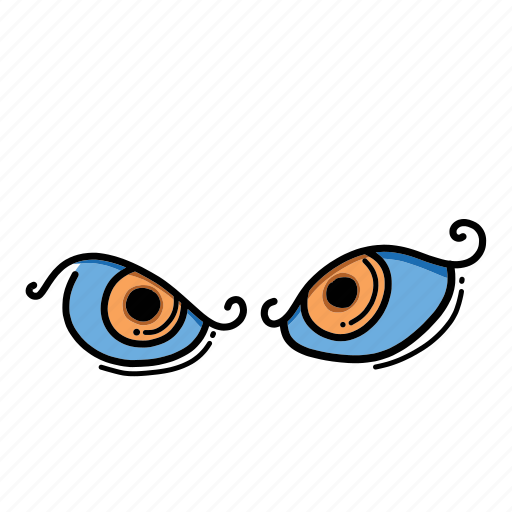 Angry, eye, halloween, horror, monster, scary icon - Download on Iconfinder