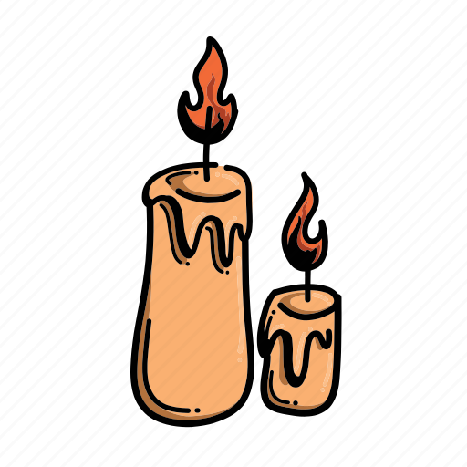 Candle, fire, light icon - Download on Iconfinder