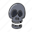 death, halloween, skeleton, skull 
