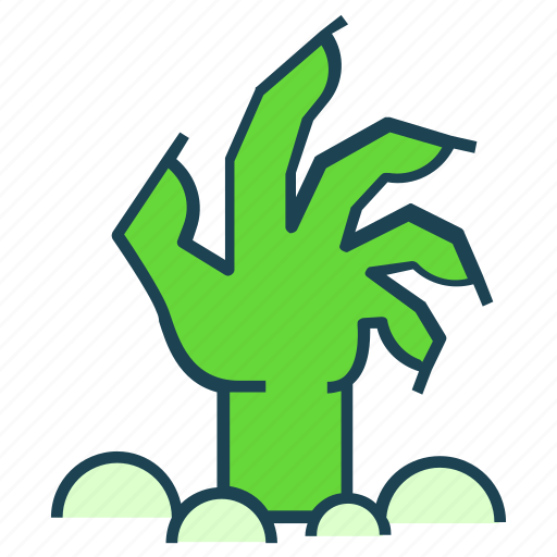 Halloween, hand, horror, monster, zombie icon - Download on Iconfinder
