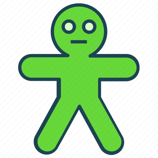 Cookie, evil, ginger, halloween, horror, monster icon - Download on Iconfinder