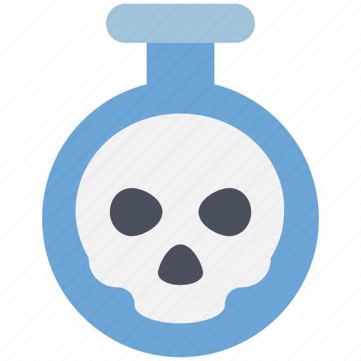 Halloween, horror, poison, research, skull icon - Download on Iconfinder