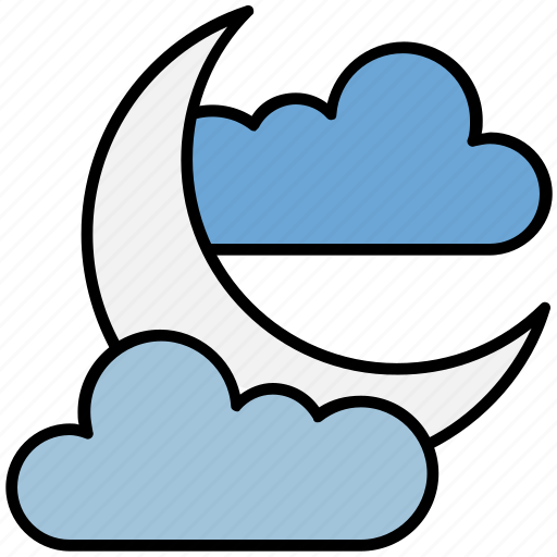 Clouds, halloween, moon, night, sky icon - Download on Iconfinder