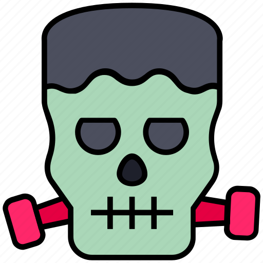 Frankenstein, halloween, horror, monster, scary, spooky icon - Download on Iconfinder