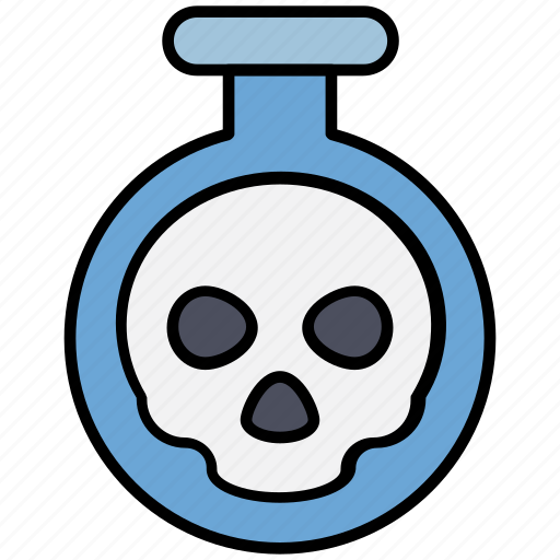 Halloween, horror, poison, research, skull icon - Download on Iconfinder