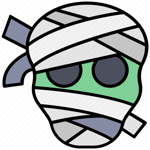 Dead, halloween, horror, monster, mummified, mummy, zombie icon - Download on Iconfinder