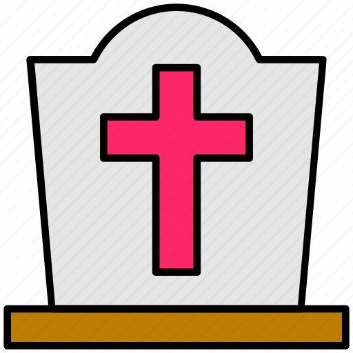 Death, grave, graveyard, halloween, tomb, tombstone icon - Download on Iconfinder
