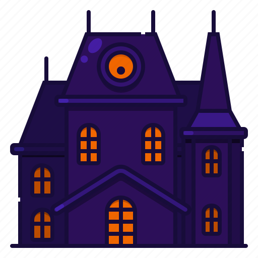 Building, halloween, haunted, house icon - Download on Iconfinder