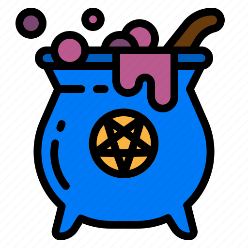 Scary, furnace, halloween, witch, cauldron icon - Download on Iconfinder