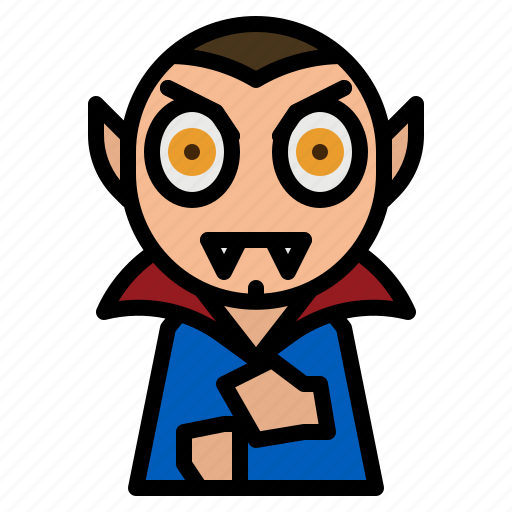 Dracula, vampire, costume, character, halloween icon - Download on Iconfinder