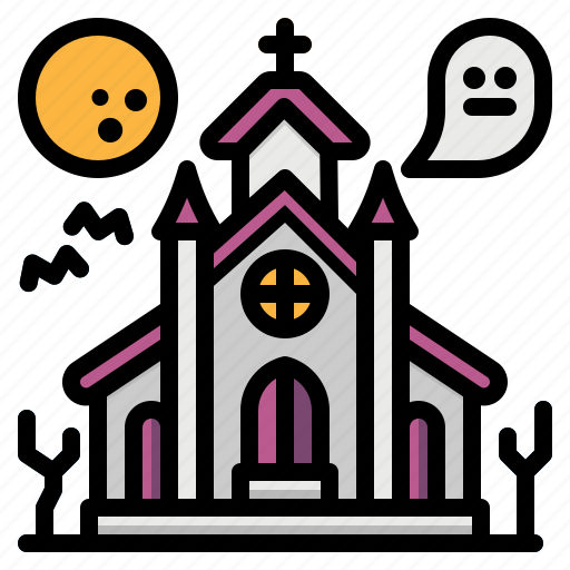 House, ghost, castle, halloween, haunted icon - Download on Iconfinder