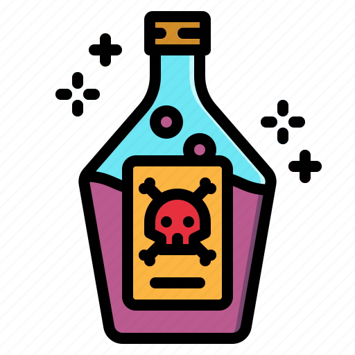 Toxic, skull, poisonous, halloween, poison icon - Download on Iconfinder