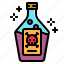 toxic, skull, poisonous, halloween, poison 