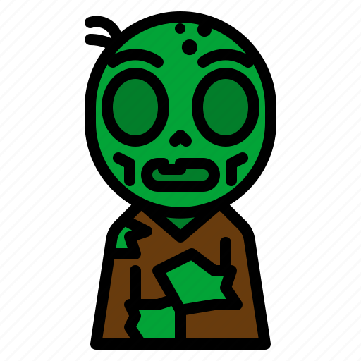 Scary, spooky, fear, zombie, terror icon - Download on Iconfinder