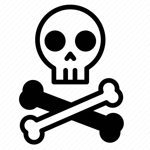 Horror, skull, death, bones, holiday icon - Download on Iconfinder