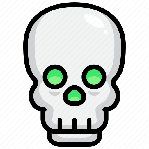 Halloween, spooky, skull, skeleton icon - Download on Iconfinder
