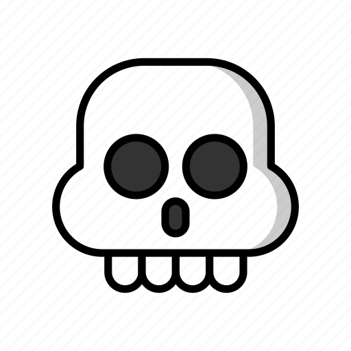 Head, skull, death, halloween, horror, dead, scary icon - Download on Iconfinder