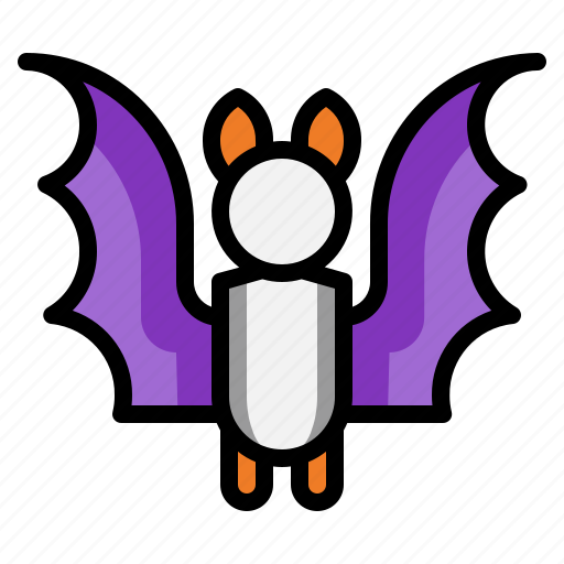Bat, halloween, poultry, vampire, animal icon - Download on Iconfinder