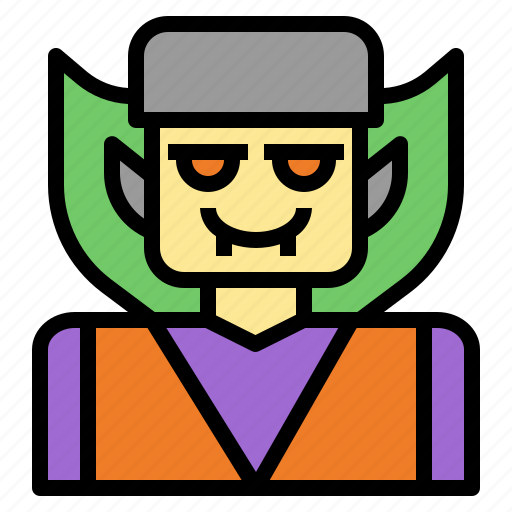 Dracula, ghost, zombie, halloween, vampire icon - Download on Iconfinder