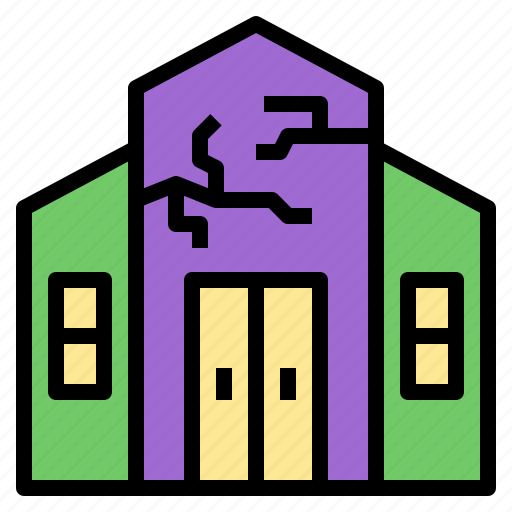 Haunted house, halloween, ghost, horror, mansion icon - Download on Iconfinder