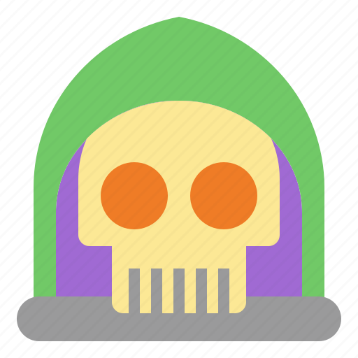 Grim reaper, ghost, halloween, skull, horror icon - Download on Iconfinder