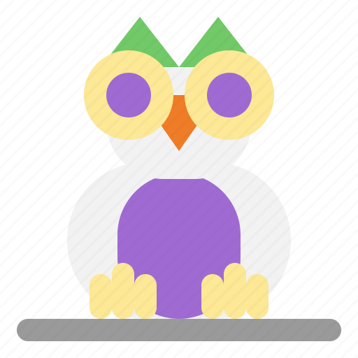 Owl, animal, halloween, knowledge, wisdom icon - Download on Iconfinder