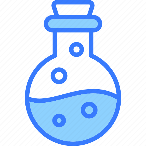 Potion, flask, poison, bottle, cauldron, medicine, halloween icon - Download on Iconfinder