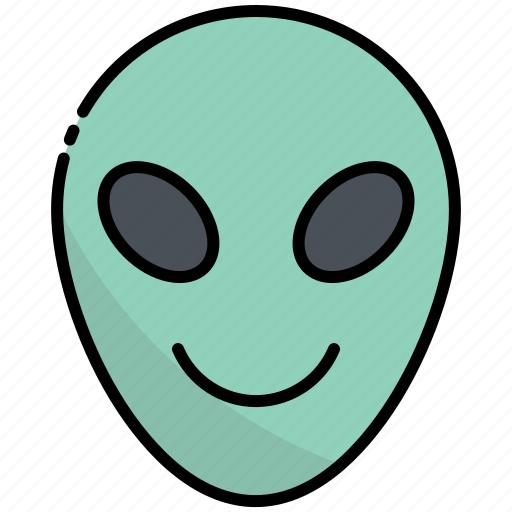 Alien, halloween, scary, horror, spooky, monster, character icon - Download on Iconfinder