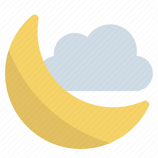 Night, moon, cloud, weather, nature, sky, halloween icon - Download on Iconfinder