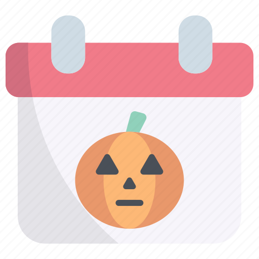 Calendar, halloween, date, schedule, event, scary, horror icon - Download on Iconfinder