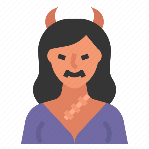Devil, halloween, monster, dracula, vampire, halloween costumes, ghost costume icon - Download on Iconfinder
