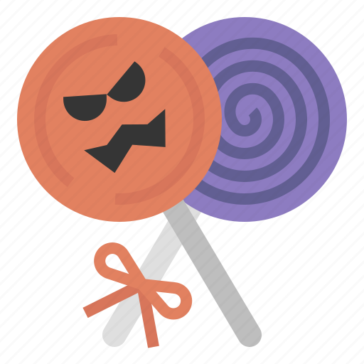 Lollipop, halloween, candy, dessert, sweets, toffee, halloween candy icon - Download on Iconfinder