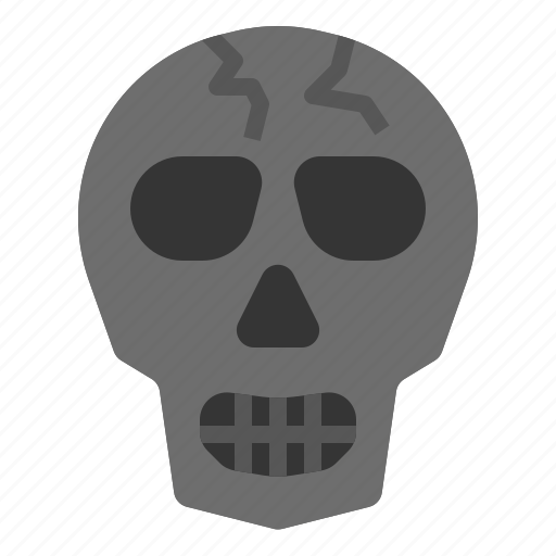Skull, skeleton, halloween, death, bone, anatomy, horror icon - Download on Iconfinder