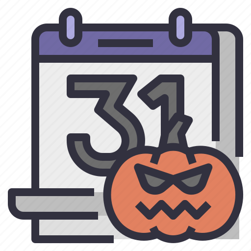 Halloween, date, scary, event, 31 october, jack o lantern, halloween day icon - Download on Iconfinder