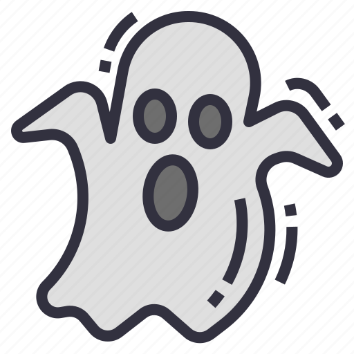 Ghost, halloween, phantom, horror, scary, spooky, fear icon - Download on Iconfinder