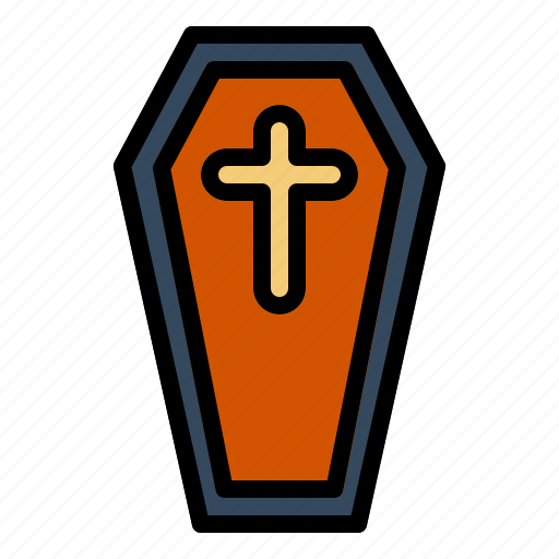 Halloween, coffin, scary, horror, spooky, death icon - Download on Iconfinder