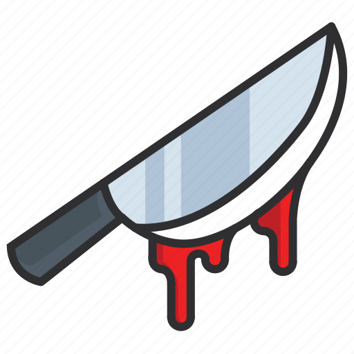 Blood, bloody knife, halloween, knife icon - Download on Iconfinder