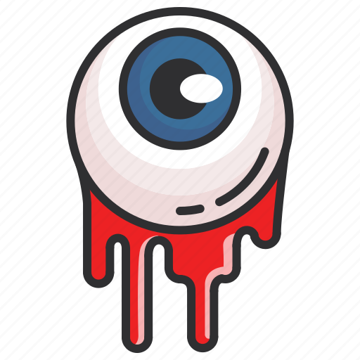Bloody, halloween, eye icon - Download on Iconfinder