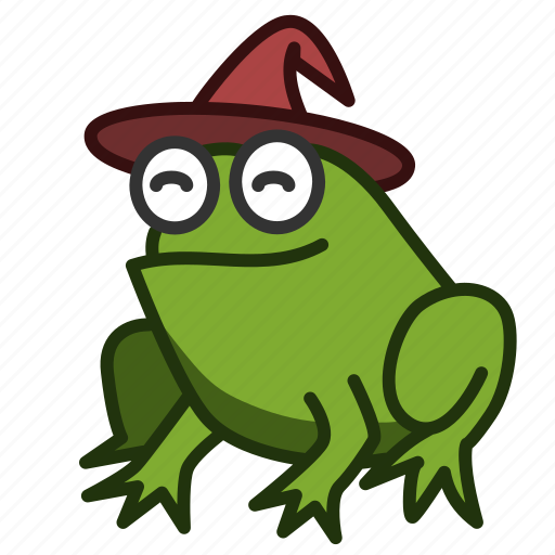Animal, frog, frog hat, halloween, spooky, wild, hat icon - Download on Iconfinder