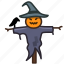 creepy, halloween, horror, pumpkin, scarecrow, spooky 